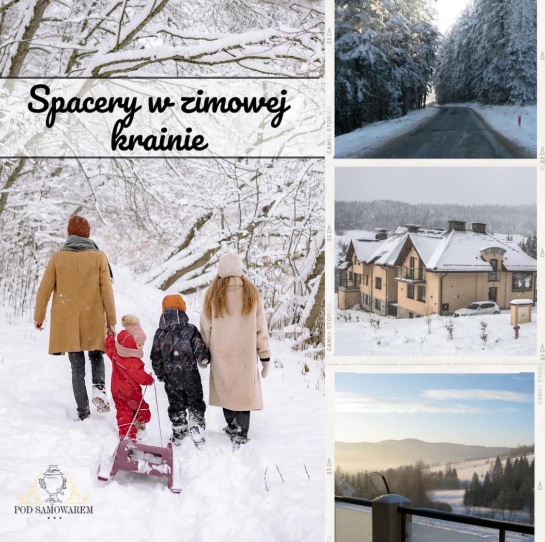 Pensjonat Pod Samowarem Tylicz Kültér fotó